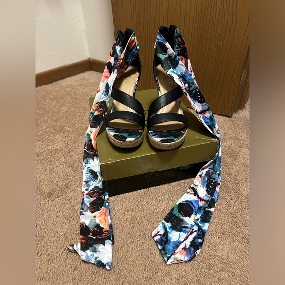 Thalia Sodi Shoes - Multicolored Thalia Sodi Wedge Heels